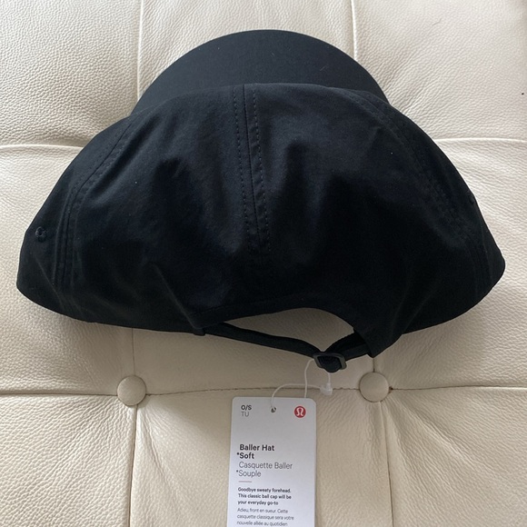 Brand new black Lululemon Baller hat. - Picture 2 of 5